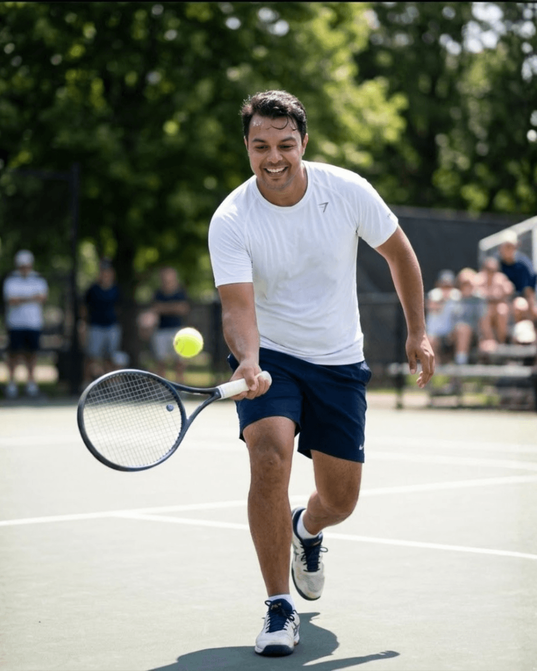 Playing tennis for Sutton Tennis League